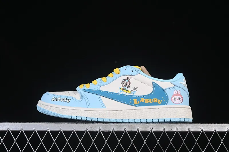 All categories Air Jordan Jordan series basketball shoes Air Jordan 1 Low High-end customized low-top sneakers Travis Scott x Fragment Design x Air Jordan 1 Low OG SP AJ1 Joe 1 Labbu joint low-top cultural casual sneakers LD2028-054